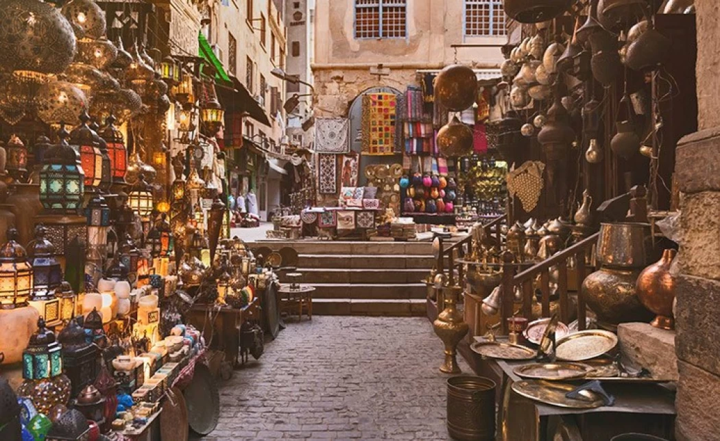 The Khan el-Khalili Bazaar